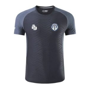 Black grey Pattern Jersey